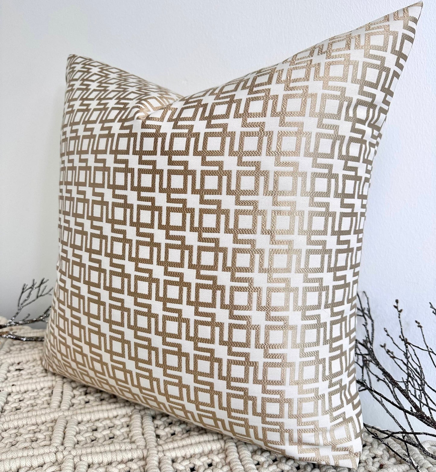 The Couture Cushion - The Gold Isobel - Style No. 199