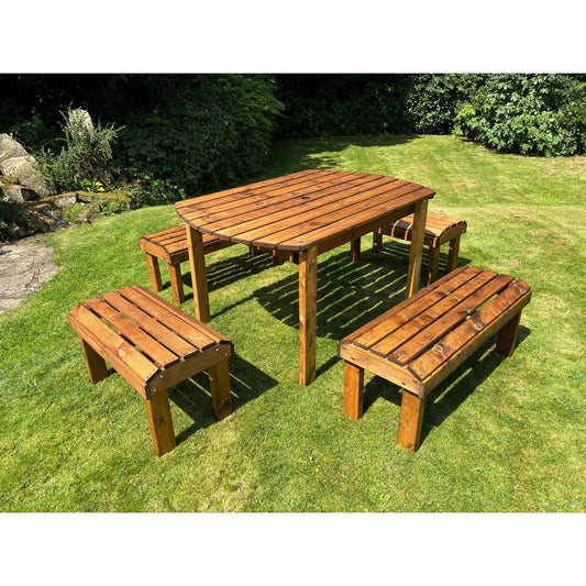 Knights Garden Patio Dining Set by Charles Taylor - 6 Seats
