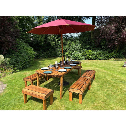 Knights Garden Patio Dining Set by Charles Taylor - 10 Seats