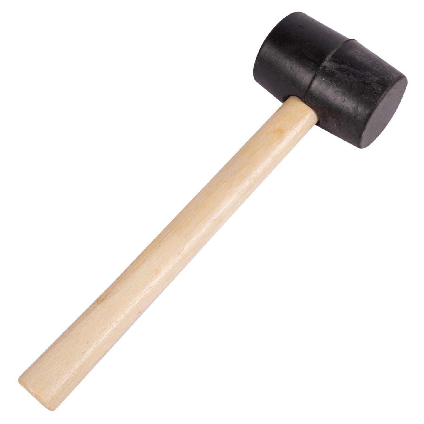 16oz Rubber Mallet with Wooden Handle