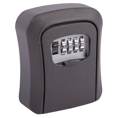 Black Wall-Mounted Combination Key Safe