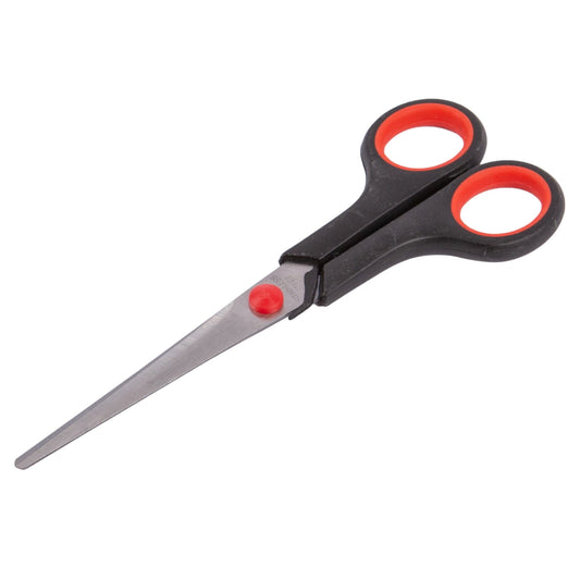Black 16.5cm Stainless Steel Scissors