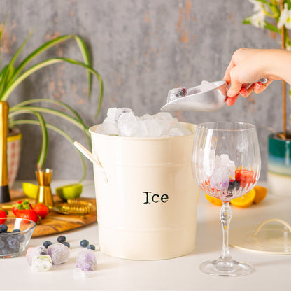 Vintage Ice Bucket with Scoop