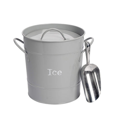 Vintage Ice Bucket with Scoop