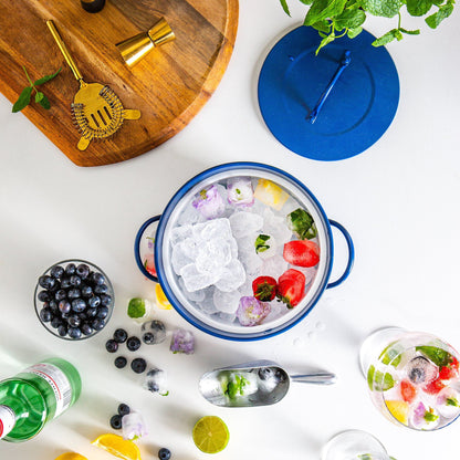 Vintage Ice Bucket with Scoop