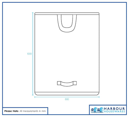 Heavy-Duty Garden Waste Bags - Black - Pack of 2