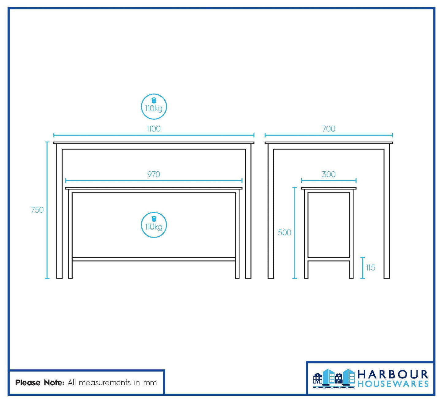 Four-Seater Compact Dining Set