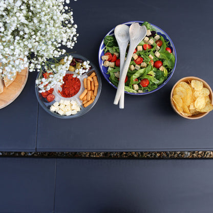 6 Feet Folding Table & Bench Set - 180cm