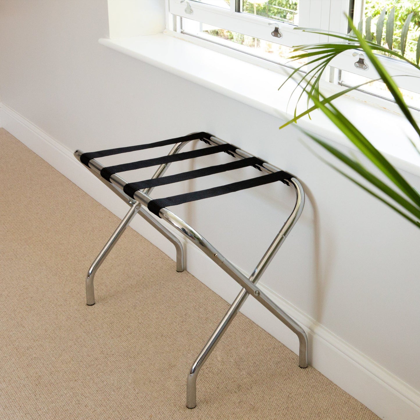 Folding Metal Luggage Rack