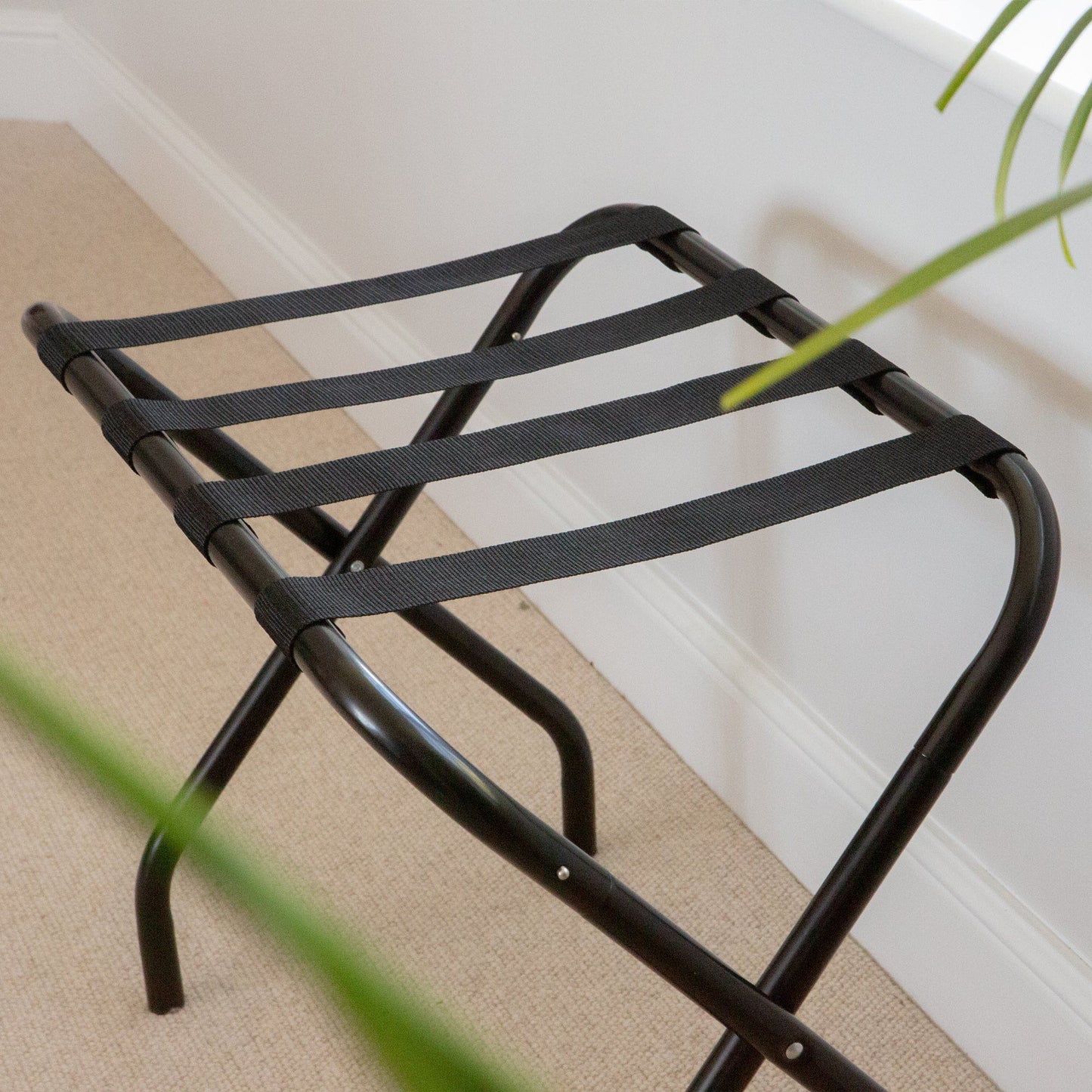 Folding Metal Luggage Rack