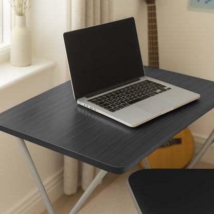 Folding Wooden Desk & Chair Set