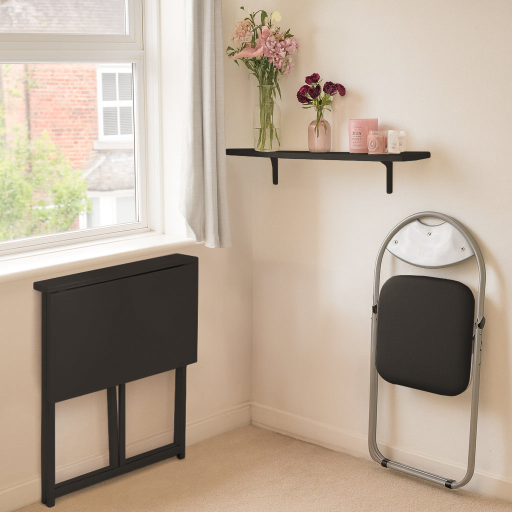 Deluxe Wooden Folding Desk