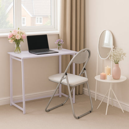 Deluxe Wooden Folding Desk