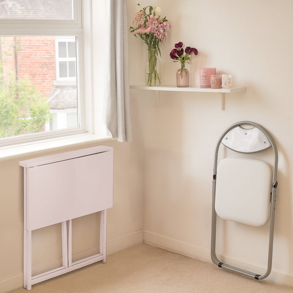 Deluxe Wooden Folding Desk