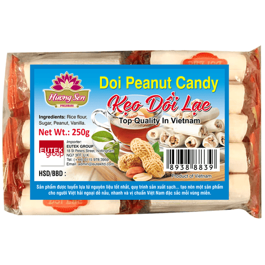 HUONG SEN Doi Peanut Candy Keo Doi Lac 250g