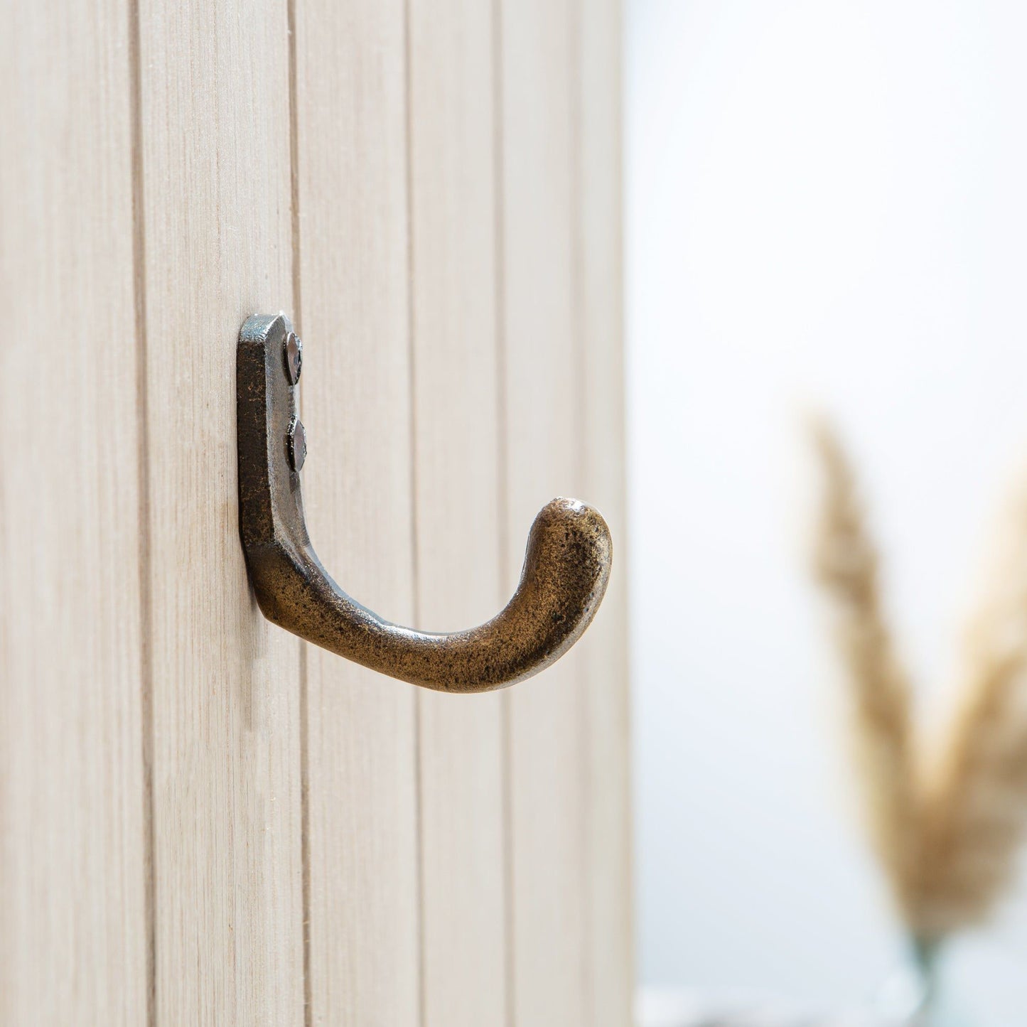 20mm x 55mm Brass Single Coat Hook