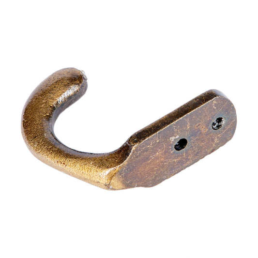 20mm x 55mm Brass Single Coat Hook