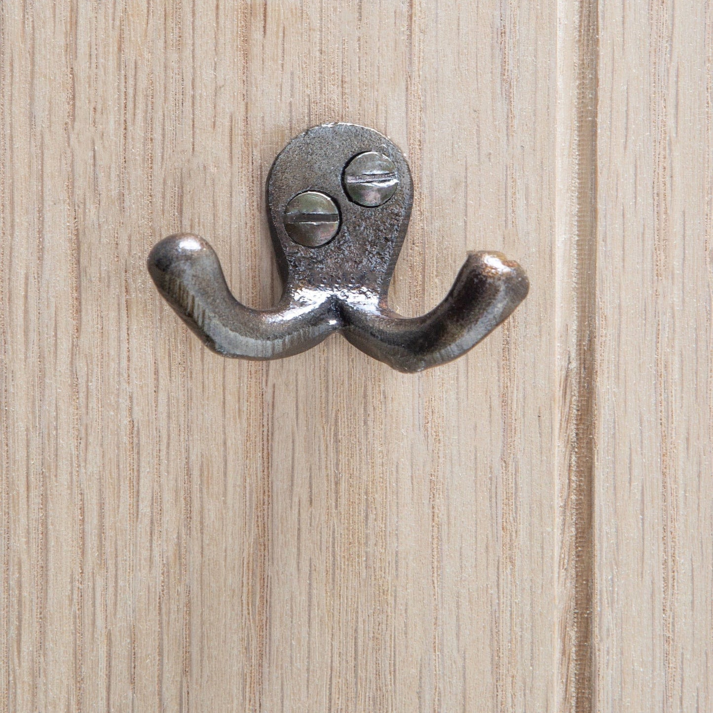 50mm x 35mm Brass Double Coat Hook