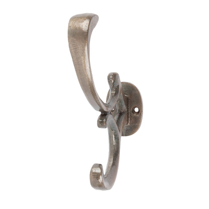 30mm x 130mm Raw Ornamental Hat & Coat Hook
