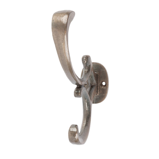 30mm x 130mm Raw Ornamental Hat & Coat Hook