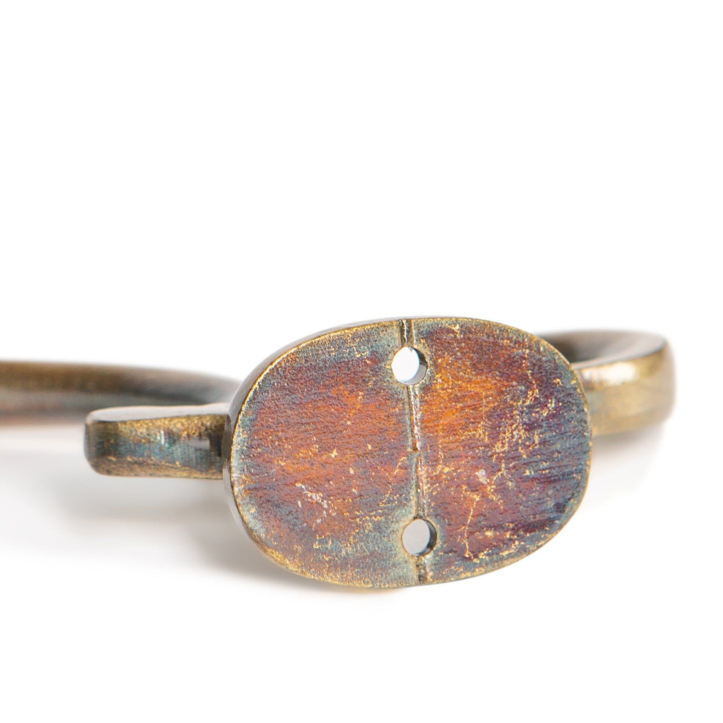 30mm x 130mm Brass Ornamental Hat & Coat Hook