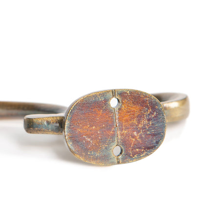 30mm x 130mm Brass Ornamental Hat & Coat Hook