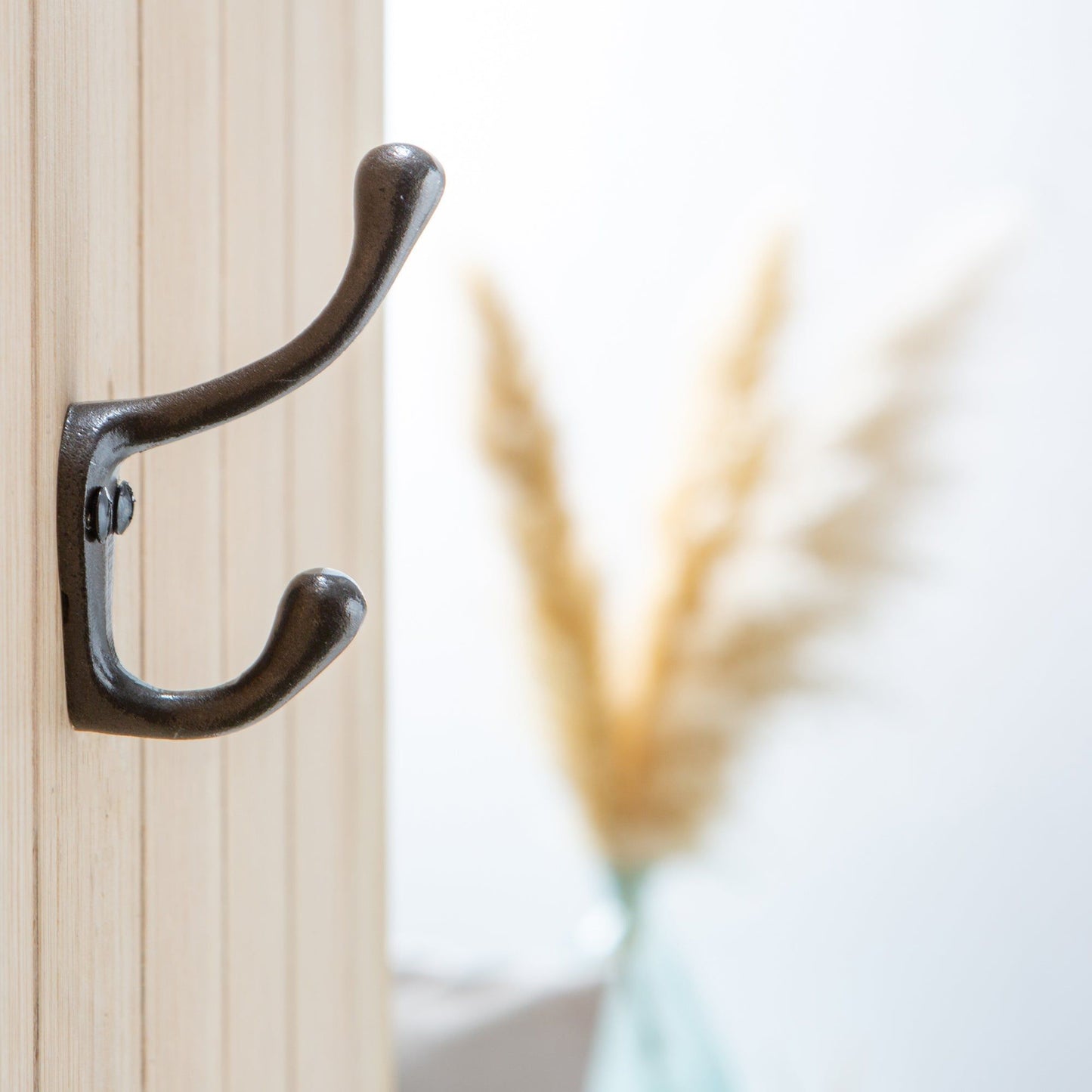 25mm x 80mm Raw Narrow Hat & Coat Hook