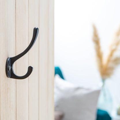 25mm x 80mm Raw Hat & Coat Hook