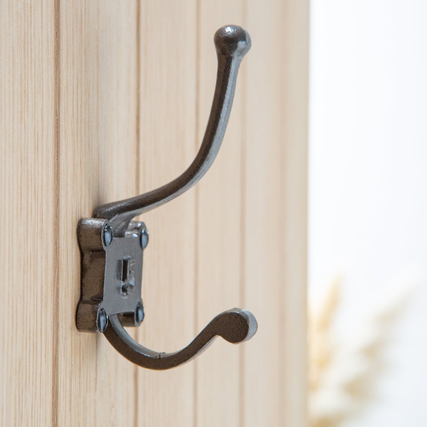 50mm x 115mm Grey Number 5 Hat & Coat Hook