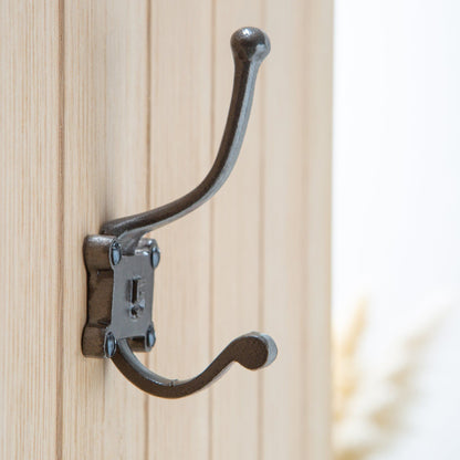 50mm x 115mm Grey Number 5 Hat & Coat Hook