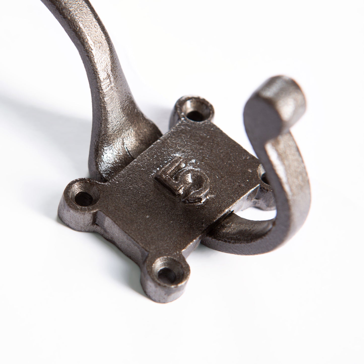 50mm x 115mm Grey Number 5 Hat & Coat Hook