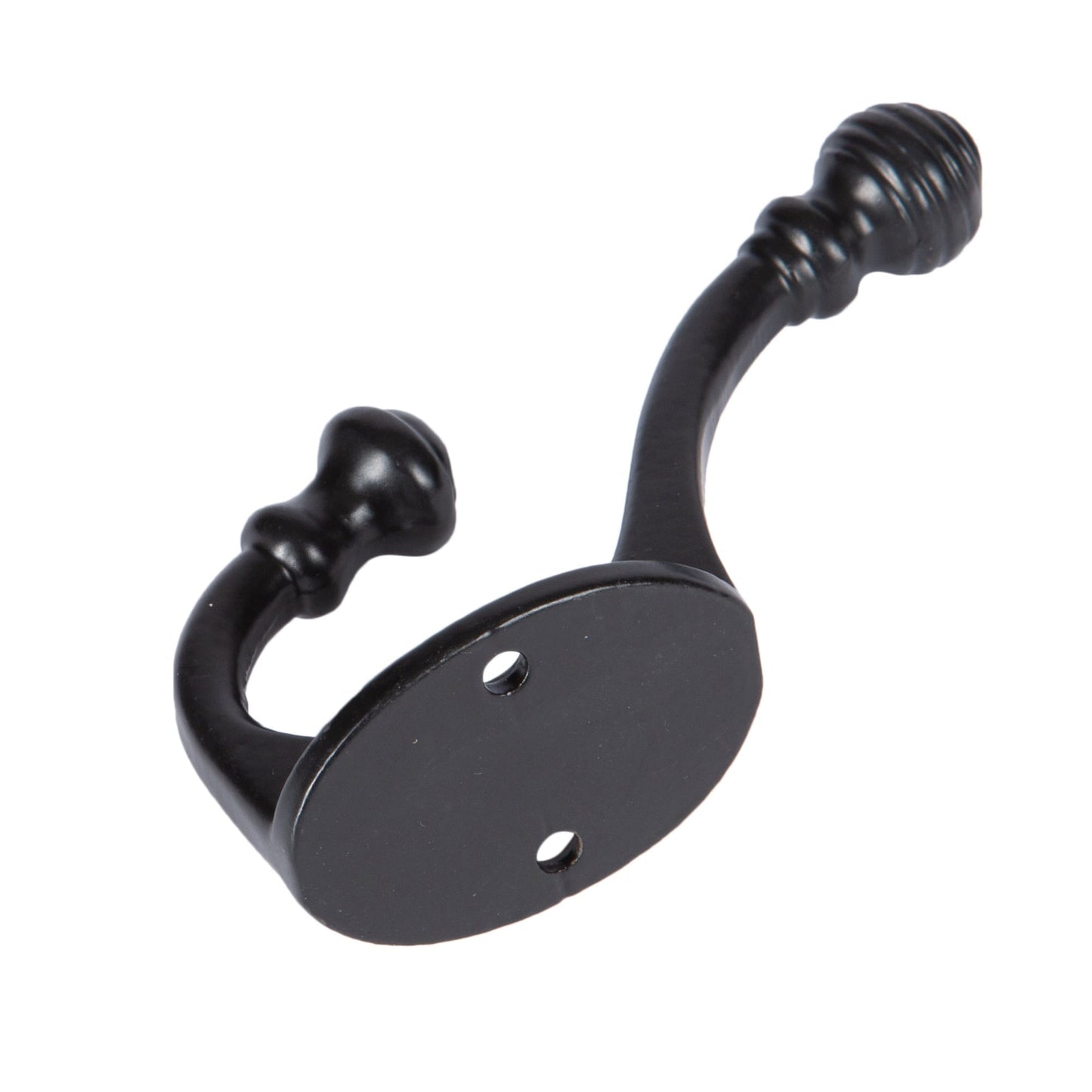 30mm x 95mm Black Ball End Hat & Coat Hook