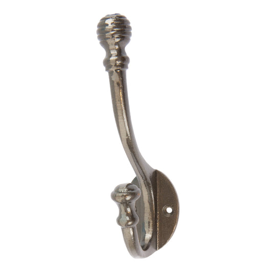 35mm x 135mm Raw Ball End Hat & Coat Hook