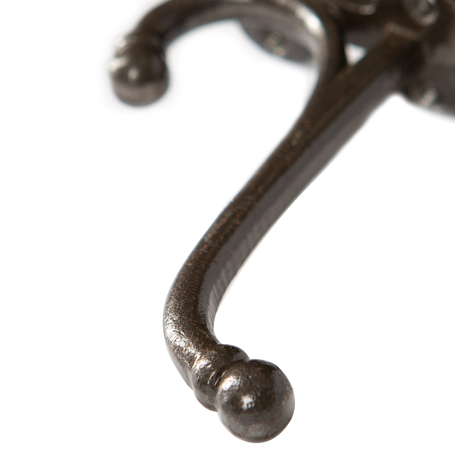 35mm x 85mm Flat Top Ball End Raw Hat & Coat Hook