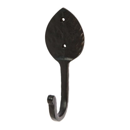 55mm x 140mm Black Arrowhead Coat Hook