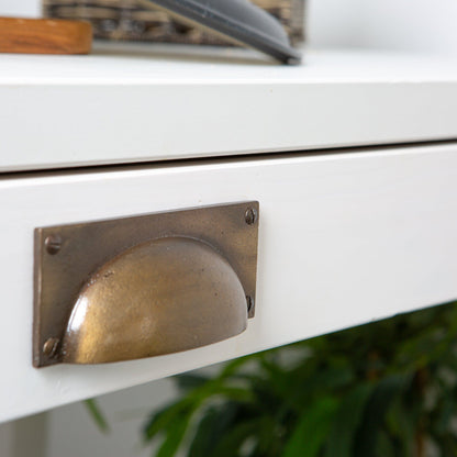 130mm x 50mm Rectangular Cabinet Cup Handle