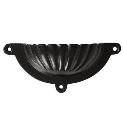 130mm x 60mm Fluted Cabinet Cup Handle