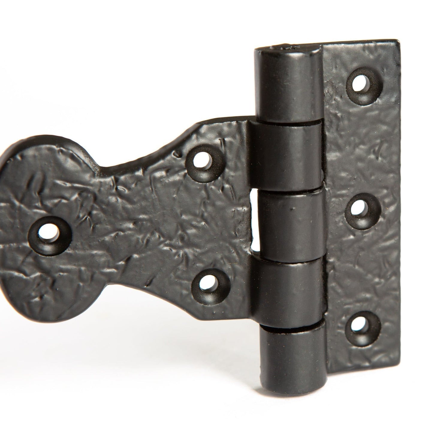 235mm Black Fleur De Lis T-Hinge