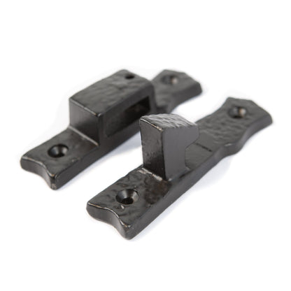 240mm Black Rustic Suffolk Latch