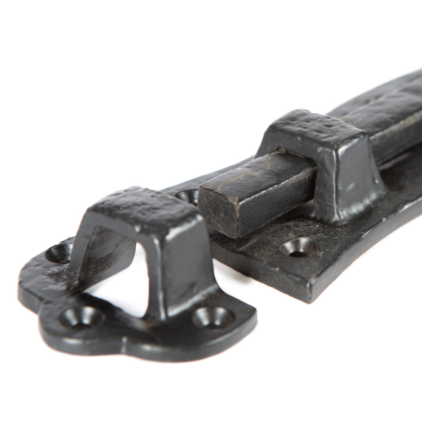 140mm Black Straight Antique Fish Tail Surface Bolt