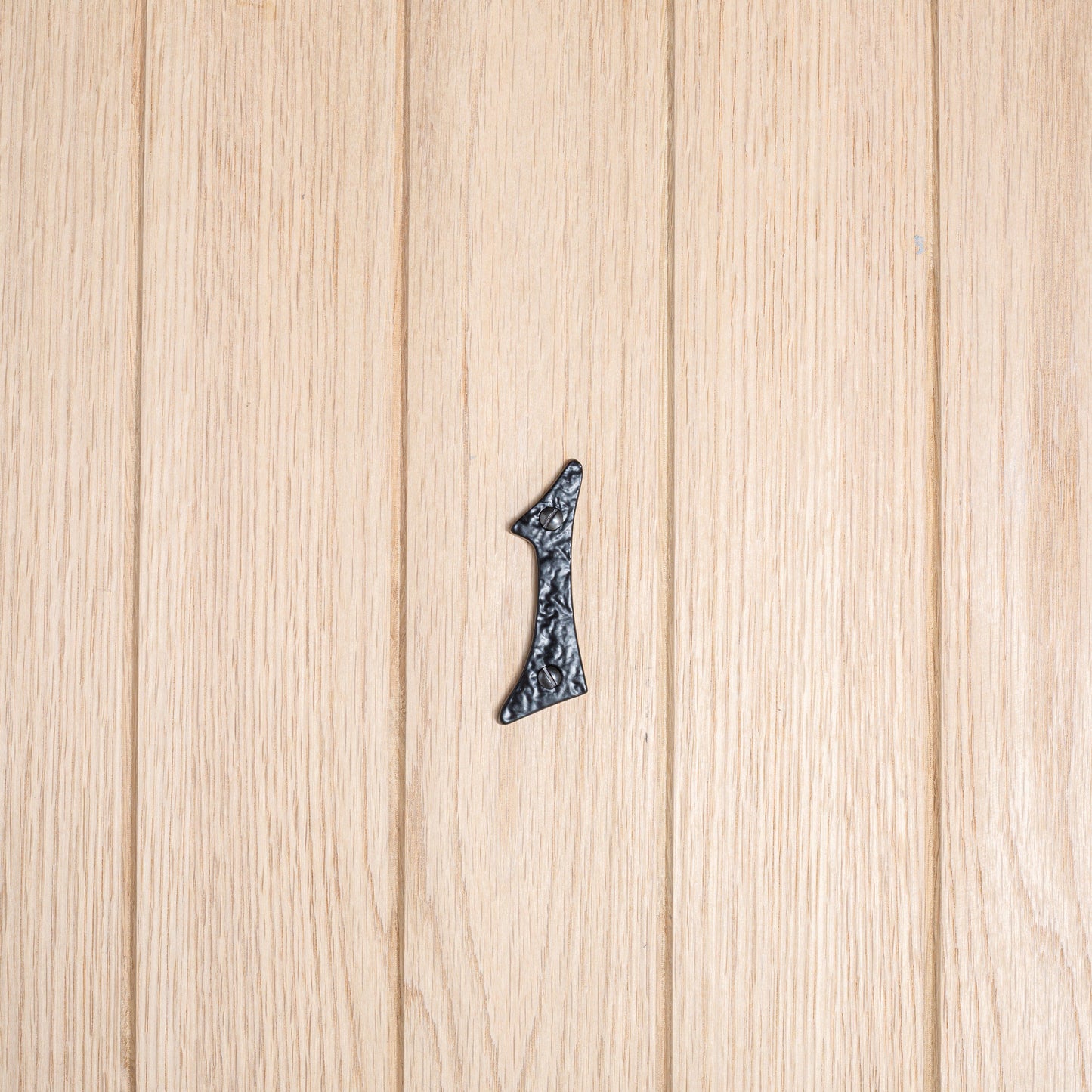 80mm Grey Rustic Iron House Number 1