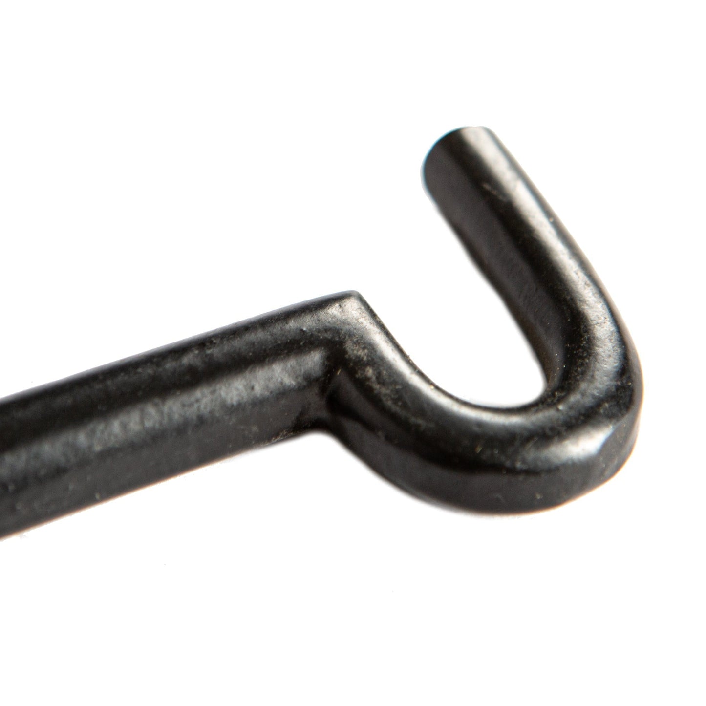 225mm Black Ornate Cabin Hook and Eye