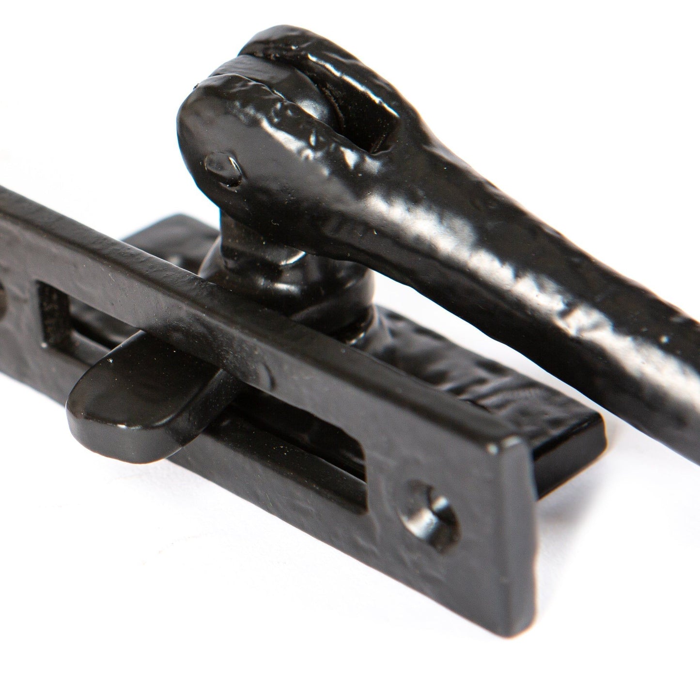 46mm x 108mm Black Curly Tail Left Handed Window Fastener