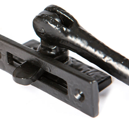 46mm x 108mm Black Curly Tail Left Handed Window Fastener