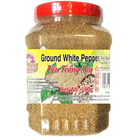 HUONG SEN Ground White Pepper Tieu Trang Xay 100g