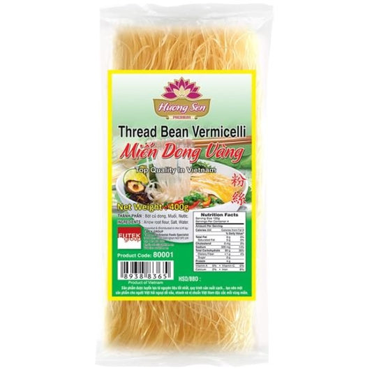 HUONG SEN Thread Bean Vermicelli Mien Dong Vang 400g