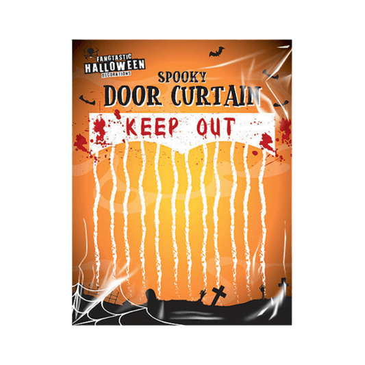 Wholesale Halloween Keep Out Bloody Curtain - (Case of 24)