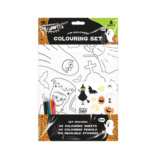 Wholesale Halloween Colouring Set - (Case of 24)