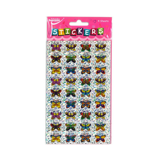 Hologram Butterfly Stickers