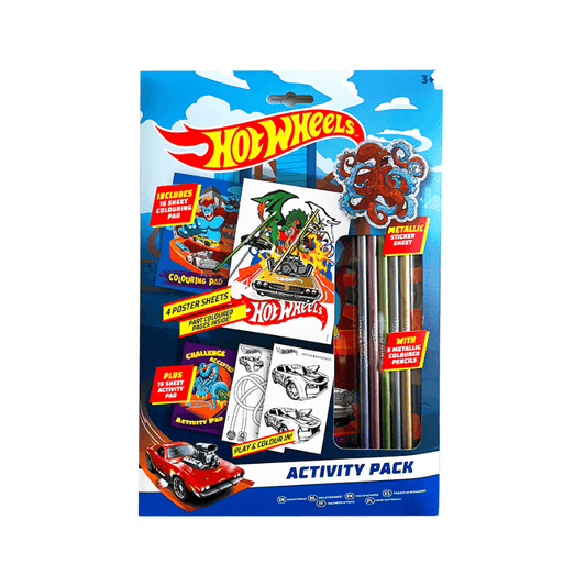 Wholesale Hot Wheels Activity Pack - (Case of 12)